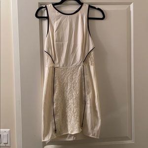 Cream lace dress